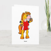 Carte Horse as Runner (Dos)