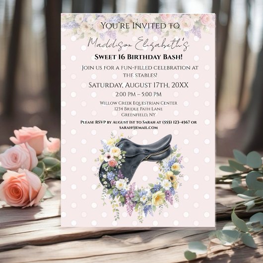 Carte Horse Birthday