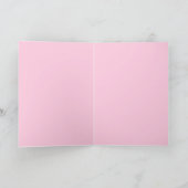 Carte Horse Birthday Card in Pink (Intérieur)