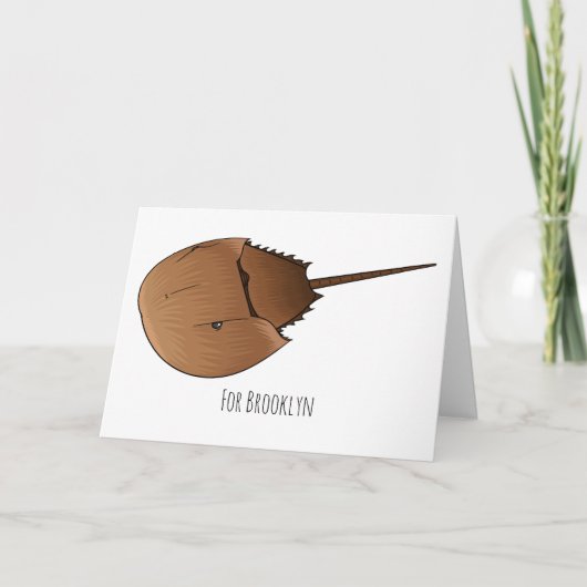 Carte Horseshoe crab (Devant)