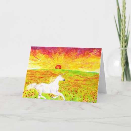 Carte horsesunset (Devant)