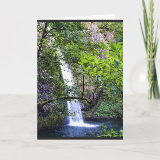 Carte Horsetail Falls, Oregon (Devant)