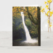 Carte Horsetail Falls, Oregon (Fleur jaune)