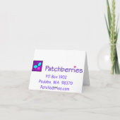 Carte Hortensia 6893 (Dos)