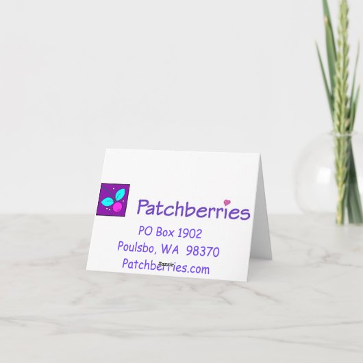 Carte Hortensia 6893 (Dos)