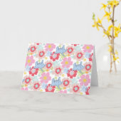 Carte Horton Entend Un Qui | Motif à fleurs Pastel (Fleur jaune)