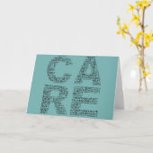 Carte Hospice Workers Embody a Spirit of Care (Fleur jaune)