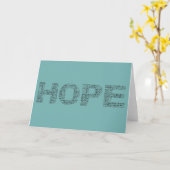 Carte Hospice Workers Embody a Spirit of Hope (Fleur jaune)