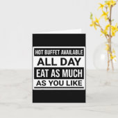 Carte Hot Buffet Available All Day Eat As Much As You Li (Fleur jaune)