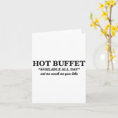 Carte Hot Buffet Available All Day Eat As Much As You Li (Fleur jaune)