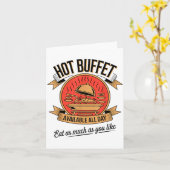 Carte Hot Buffet Available All Day Eat As Much As You Li (Fleur jaune)