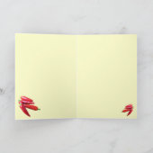 Carte Hot Chili Peppers Peppers Penser à vous (Intérieur)