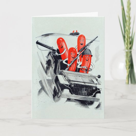 Carte Hot Dog Day (Devant)