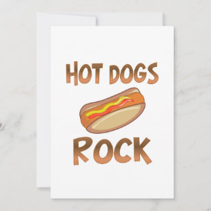 Carte Hot Dogs Rock
