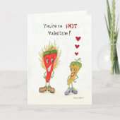 Carte Hot Pepper Valentine (Devant)