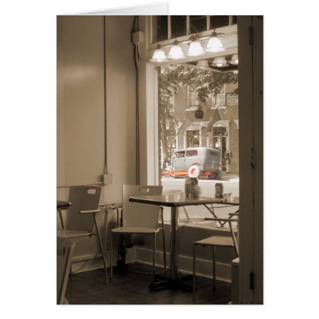 Carte Hot Rod Cafe (Devant)