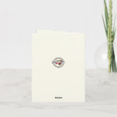 Carte Hôte eucharistique catholique Monstrance d'or Rose (Dos)