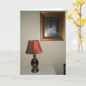 Carte "Hotel Duluth Table Setting" Hallowe’en (Fleur jaune)