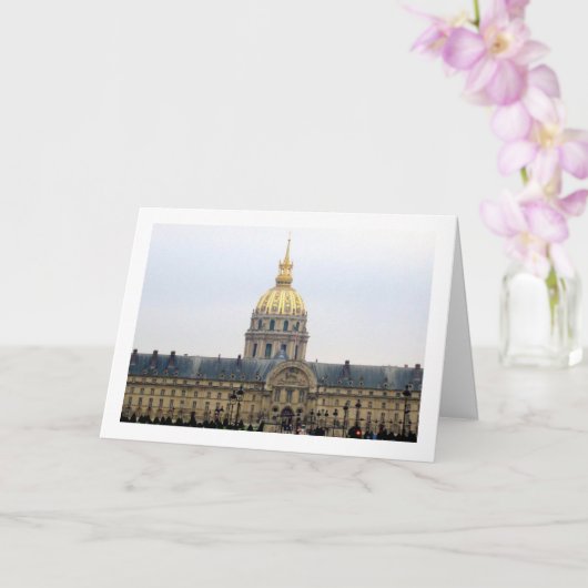 Carte Hôtel National Des Invalides, Paris, France (Orchidée)