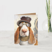 Carte Hound Steampunk Basset (Devant)