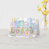 Carte House-Mouse Designs® (Fleur jaune)