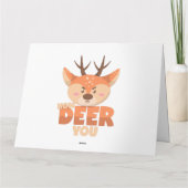 Carte How Deer You  (Dos)