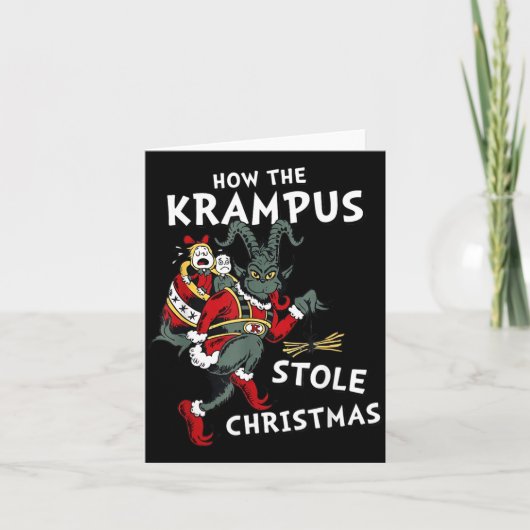 Carte How The Krampus Stole Christmas  (Devant)