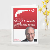 Carte How to shoot friends and interrogate people. (Fleur jaune)