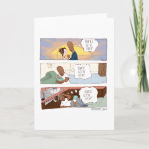 Carte How'd I Get So Lucky Anniversary/Love Card