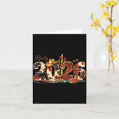 Carte Howdy 2026 New Year Hello 2026 Western New Year  (Fleur jaune)