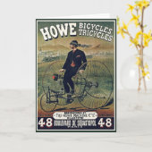 Carte :  Howe va à vélo des tricycles (Fleur jaune)