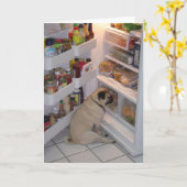 Carte Howie Pee Pugpants (Fleur jaune)