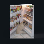 Carte Howie Pee Pugpants<br><div class="desc">Regardez cette photo irrésistible de Howie Pee Pugpants - la photo a été généreusement donnée par la mère de Howie,  Nancy Medina. Le repas est le moment préféré de Howie et pour Howie,  le repas est ouvert toute la journée.</div>