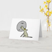 Carte Howling Wolf (Fleur jaune)