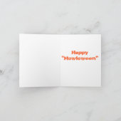 Carte "Howloween" heureux ! (Intérieur)
