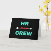 Carte HR Crew (Fleur jaune)
