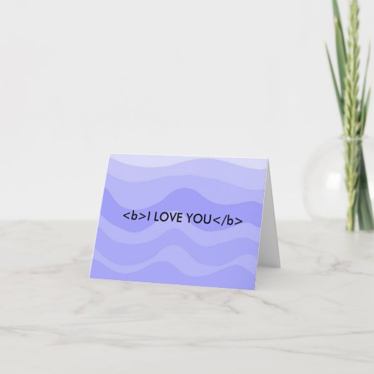 Carte Html Love Design (Devant)