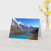 Carte Huayhuash Mountain Range, Peru (Fleur jaune)