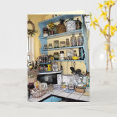 Carte Huche de cuisine (Fleur jaune)