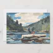 Carte Hudson River, exploitation forestière | Winslow Ho (Devant)