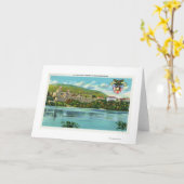 Carte Hudson River View of US Military Academy (Fleur jaune)
