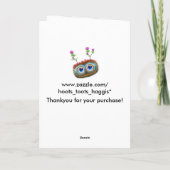 Carte Huées Toots Haggis. Latin (Dos)