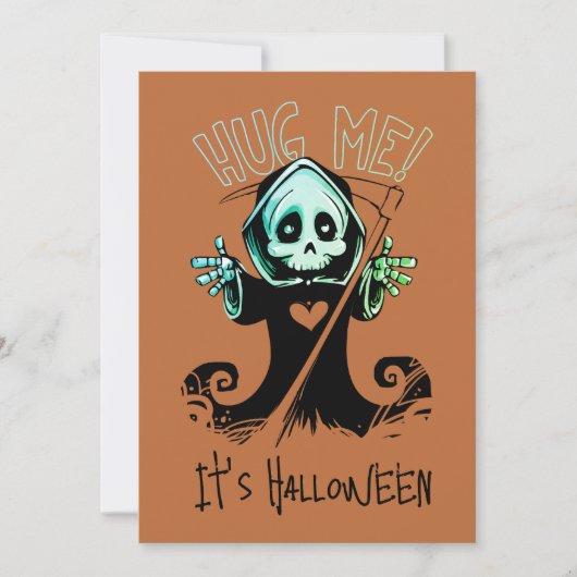 Carte Hug Me C'est Halloween (Devant)
