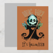 Carte Hug Me C'est Halloween (Devant / Derrière)