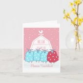 Carte Huit Chrétiens de Fleece (Fleur jaune)