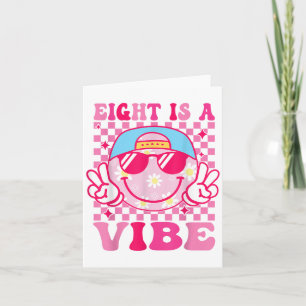 Carte Huit Est Un Vibe Anniversaire 8 Anniversaire 8E Bi