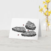 Carte Huîtres (Fleur jaune)