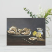 Carte Huîtres | Édouard Manet (Debout devant)