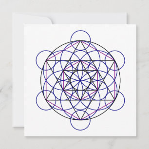 Carte Human Merkaba Energy Field de nos 7 chakras