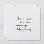 Carte HUMANITÉ 5,25 x 5,25 (Devant)